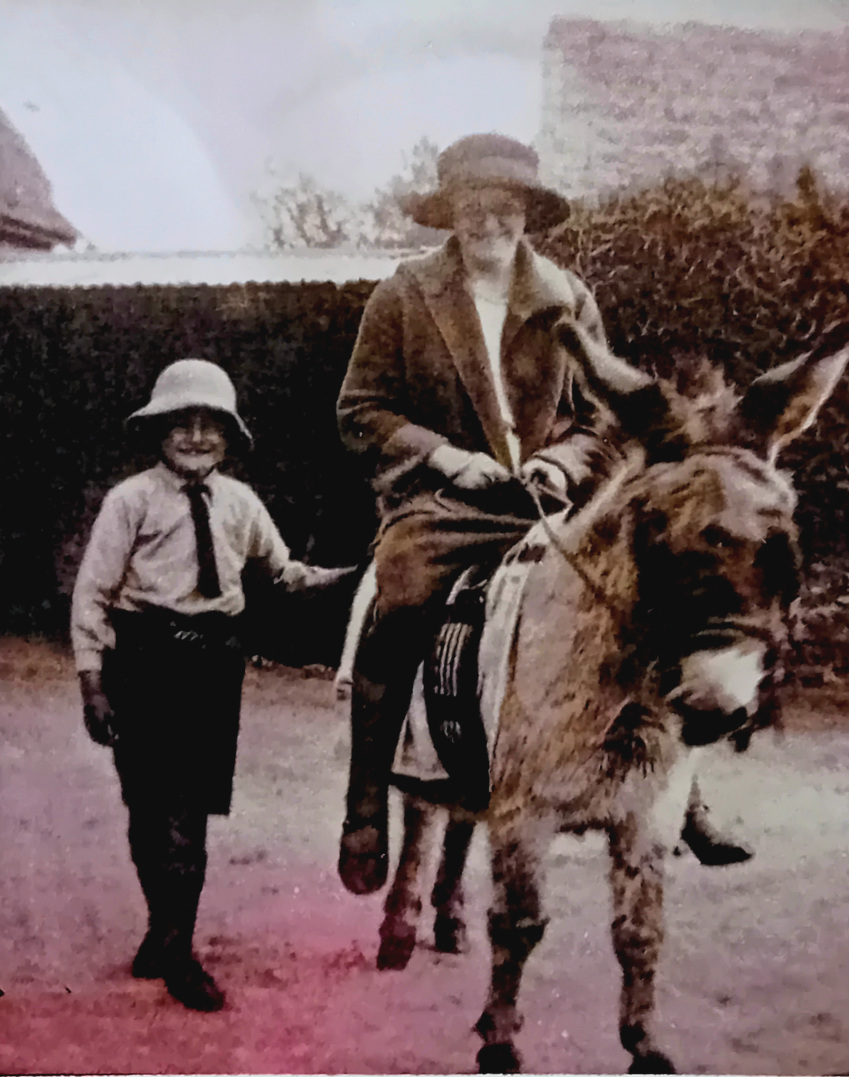 Elsie Maud Hawken with Nephew Donald John Hawken